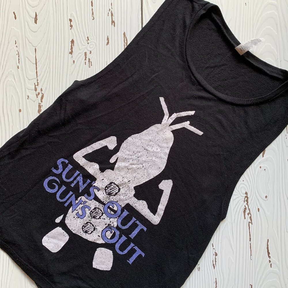 Olaf (Frozen) Muscle Tee